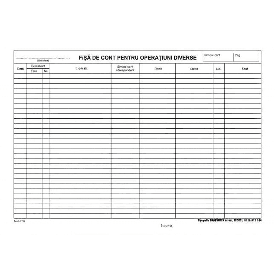 Registru Evidenta Salariate